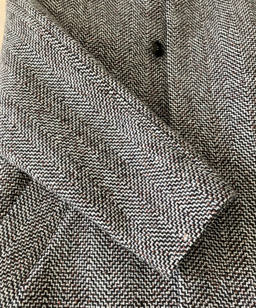 A.P.C. アーペーセー ツイードステンカラーコート(S)