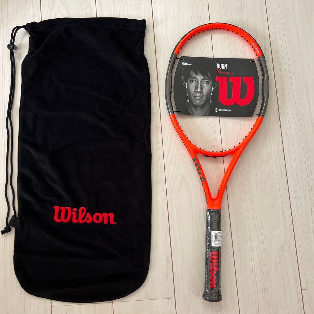 【激レア新品】Wilson BURN 95 COUNTERVAILテニスラケット