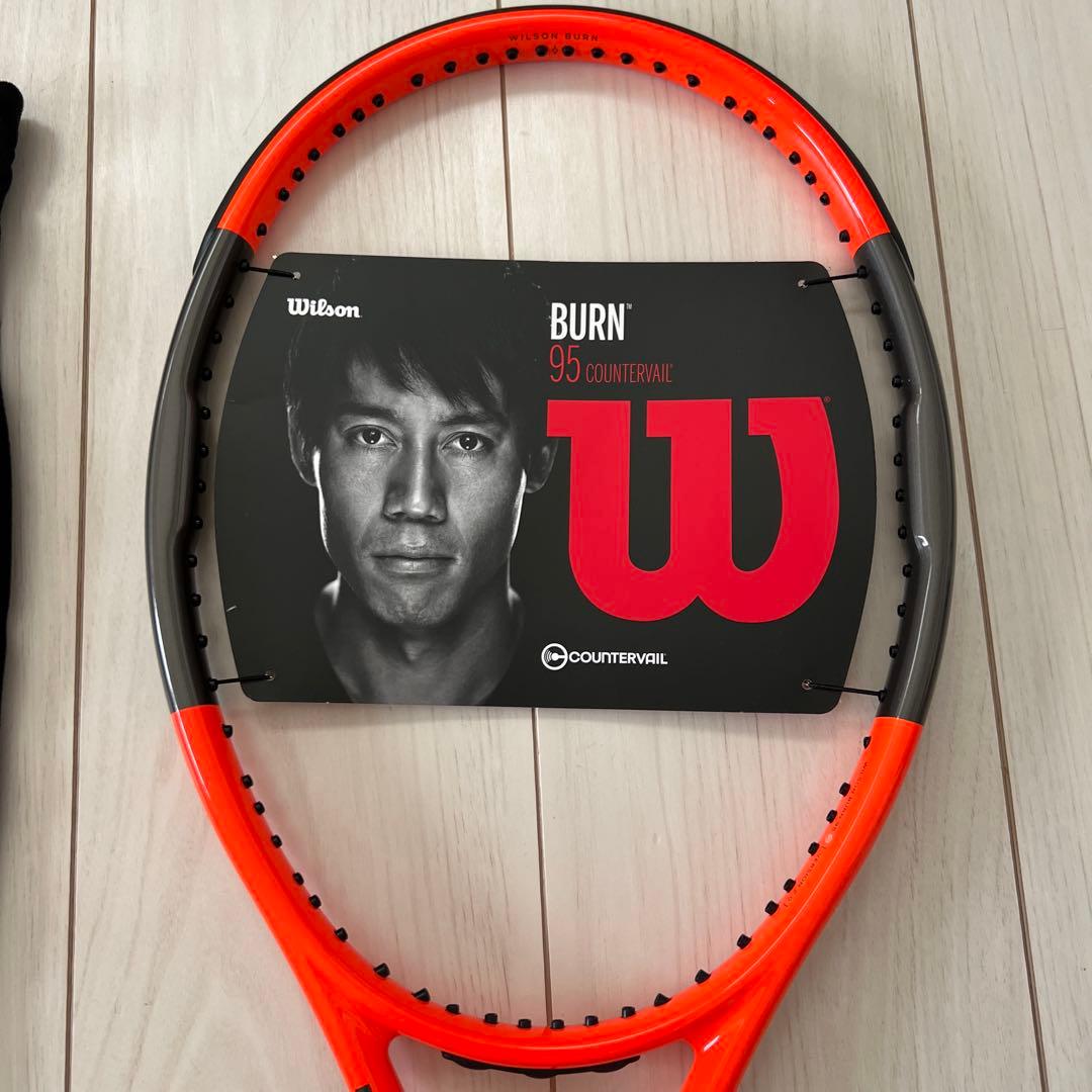 【激レア新品】Wilson BURN 95 COUNTERVAILテニスラケット