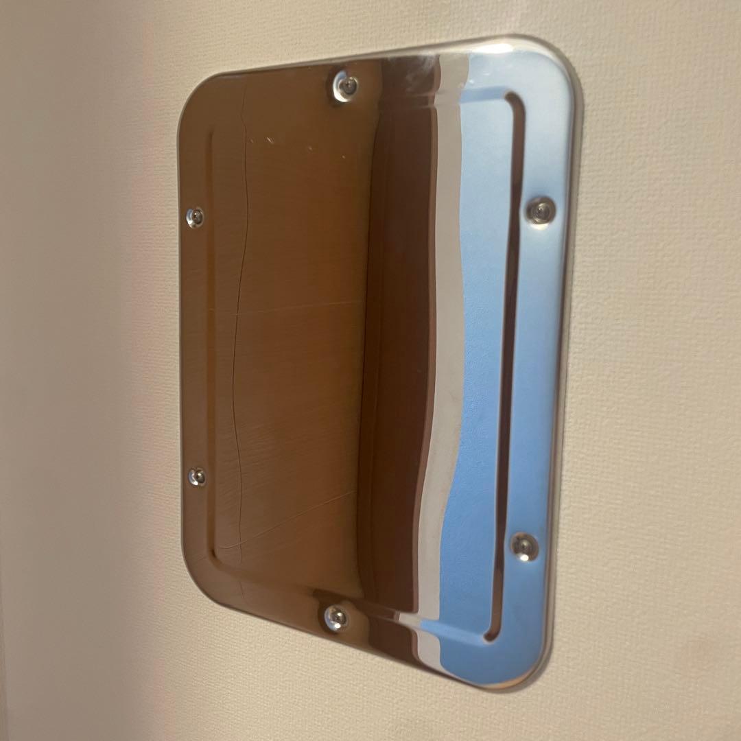 パシフィックファニチャー STAINLESS STEEL MIRROR 鏡 美品