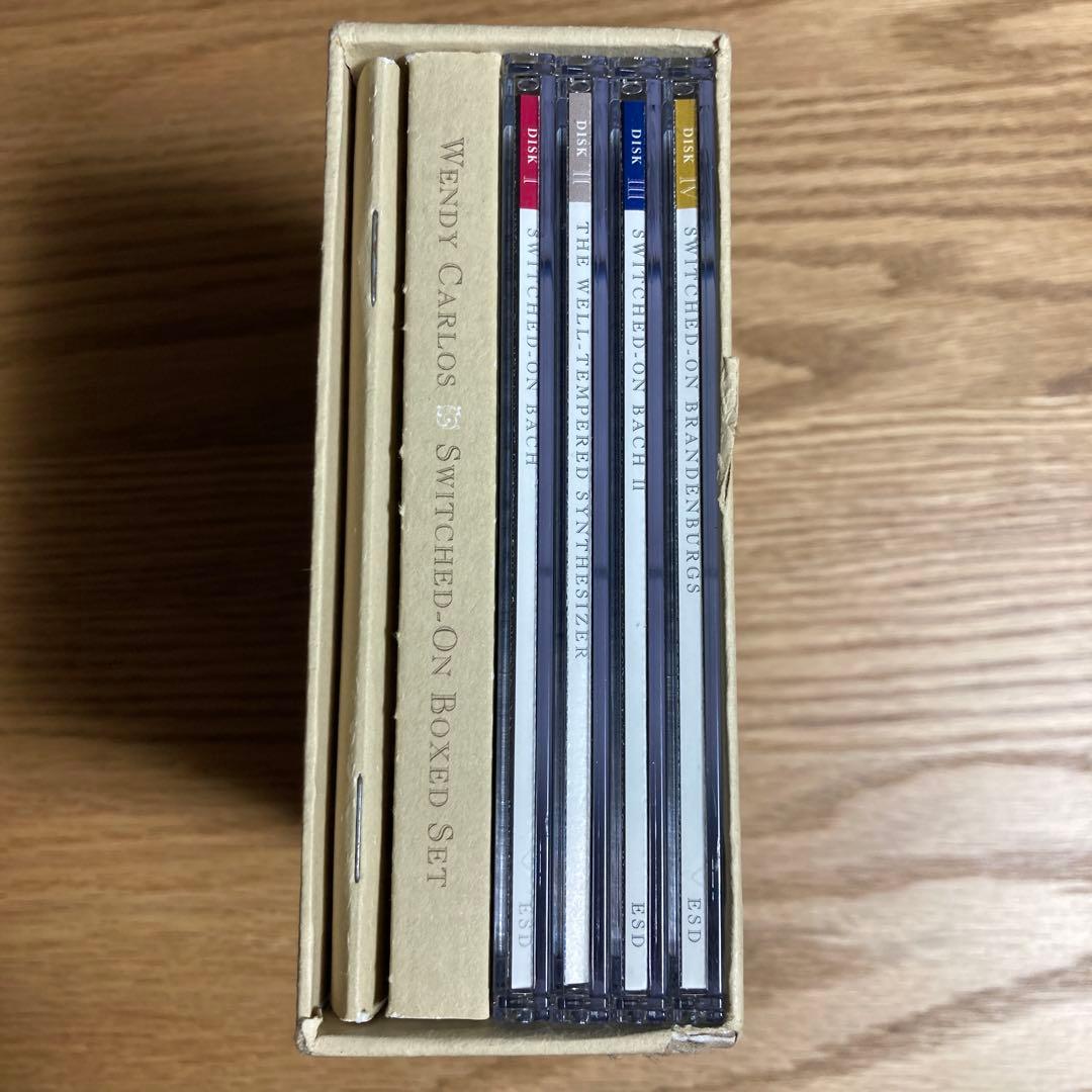 ウェンディ・カーロス 4CD-BOX SWITCHED-ON BOXED SET