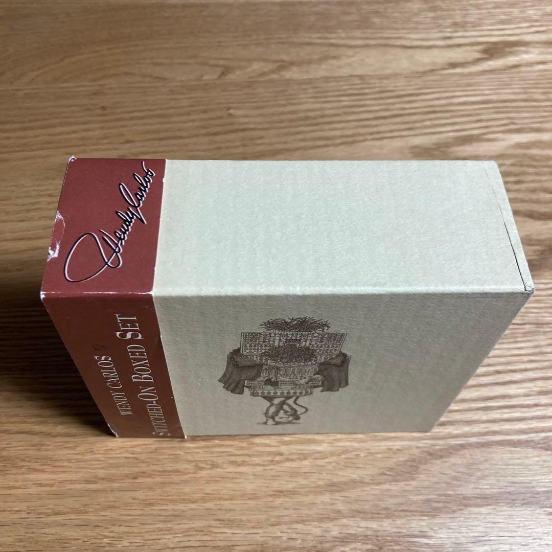 ウェンディ・カーロス 4CD-BOX SWITCHED-ON BOXED SET