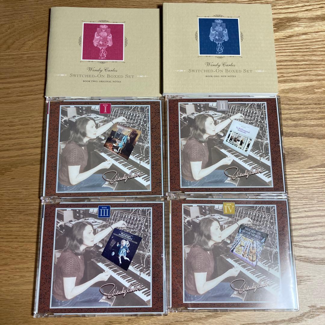 ウェンディ・カーロス 4CD-BOX SWITCHED-ON BOXED SET