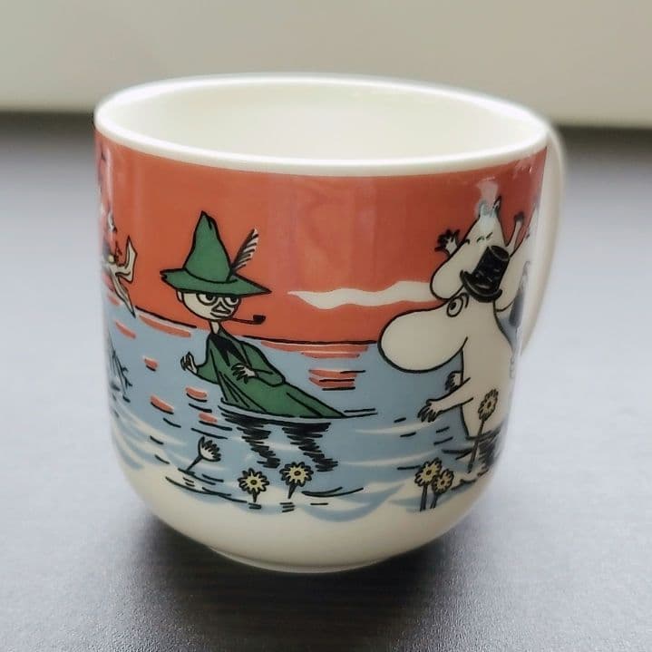 アラビア 【ムーミンチルドレンセット 】「ムーミン谷の夏まつり」 廃盤　希少