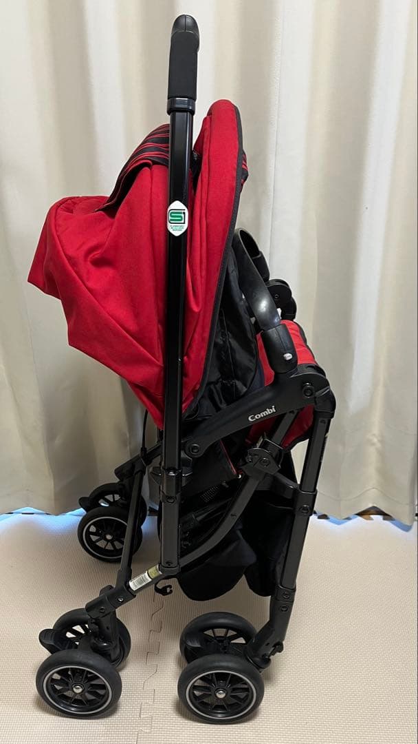 Combi メチャカルハンディ オート4キャス ベビーカー レッド