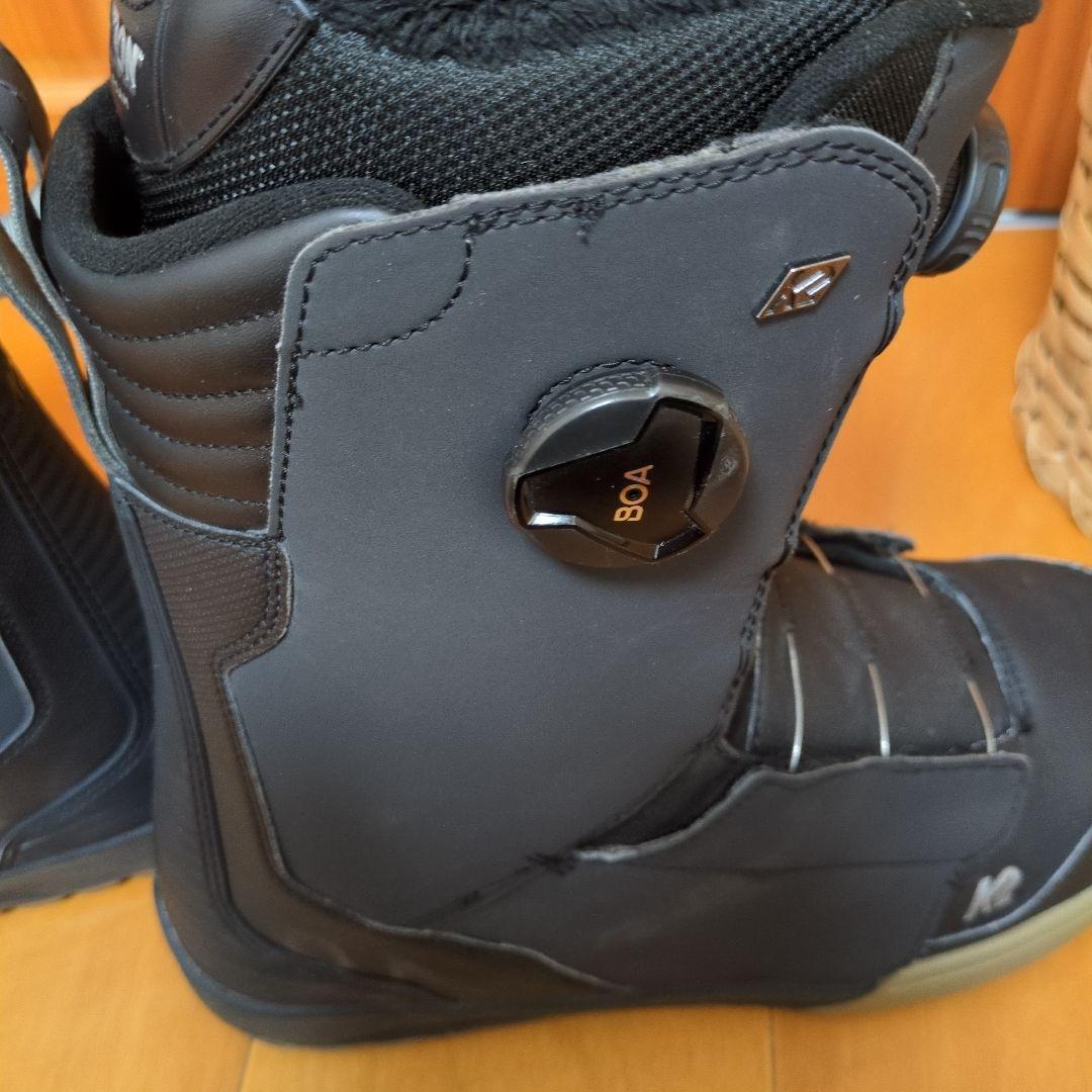 K2 BOUNDARY 28センチ　スノーボードブーツ　ダブルボア