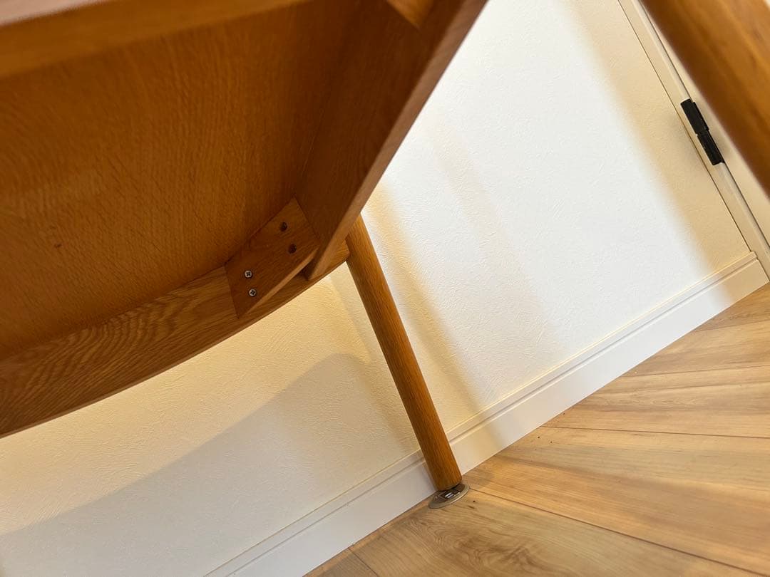 椅子　無印良品　ラウンジチェアー　木製アームチェア ナチュラルウッド　1脚