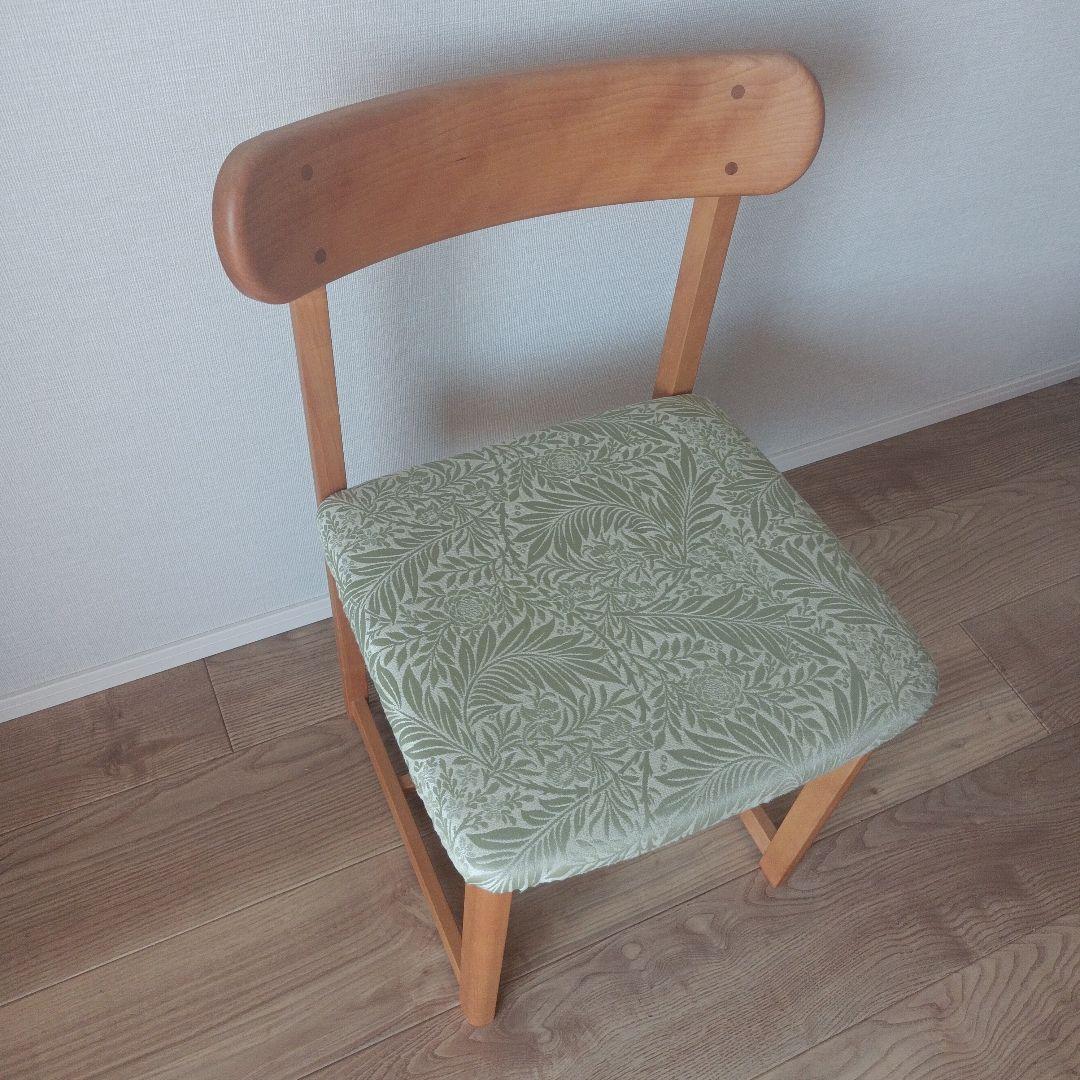 飛騨産業 チェア ウィリアム・モリス ラークスパアⅡ座面