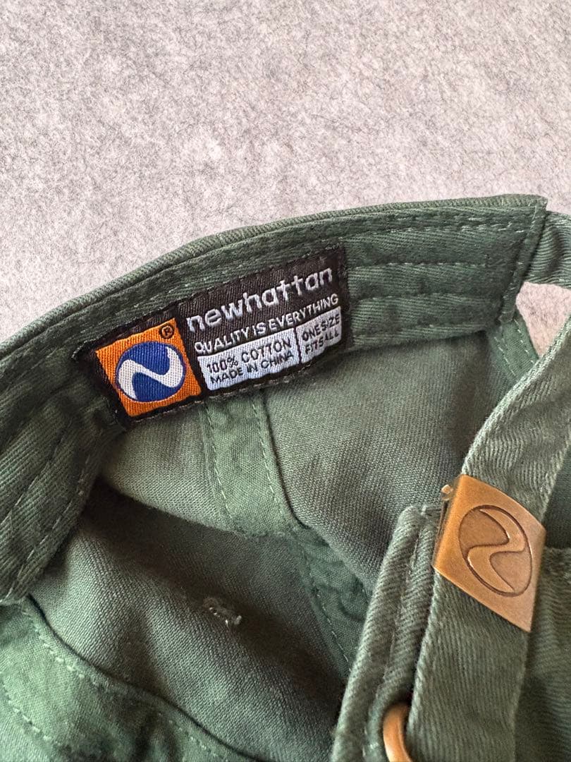 MADISONBLUE マディソンブルー　キャップ　グリーン