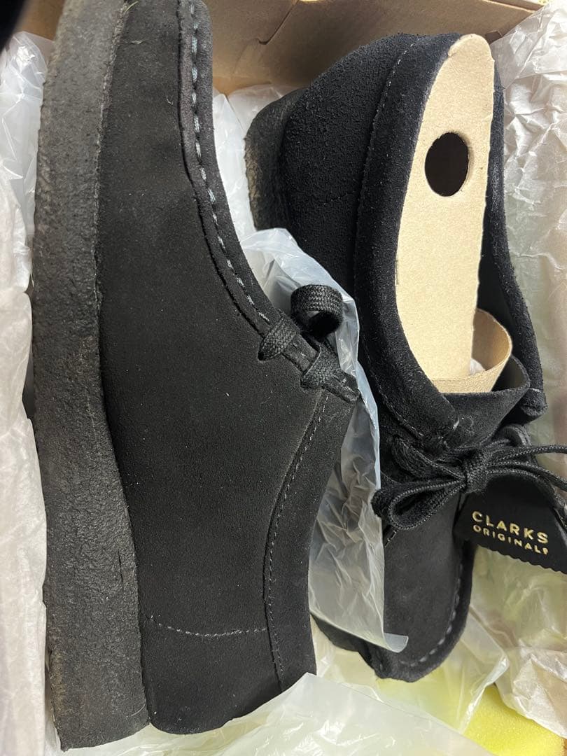 Ques様【CLARKS ORIGINALS 】Wallabee ブラック