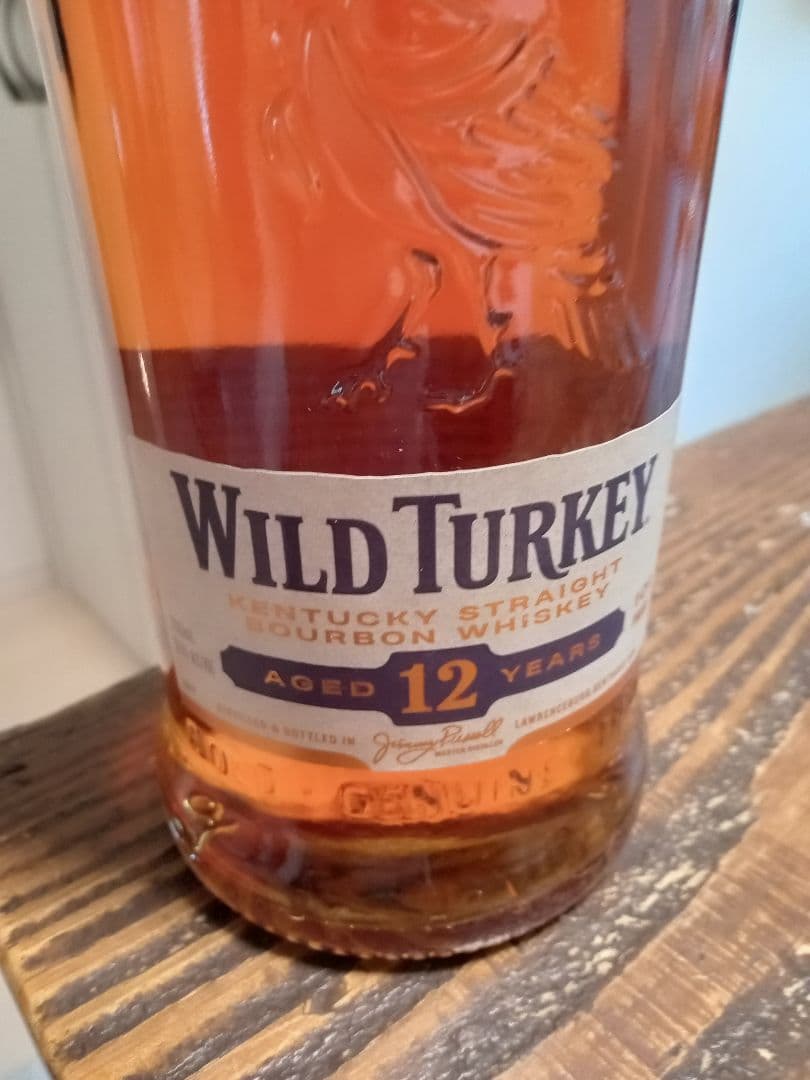 WILD TURKEY 12年 バーボンウイスキー　終売品