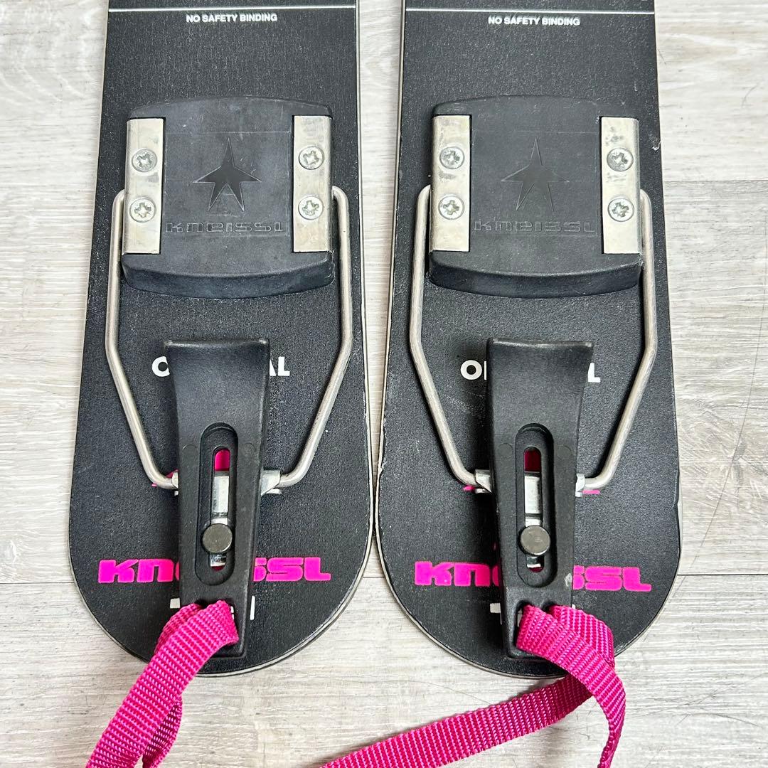 【ミニスキー】クナイスル BiG FooT ショートスキー　ピンクビッグフット