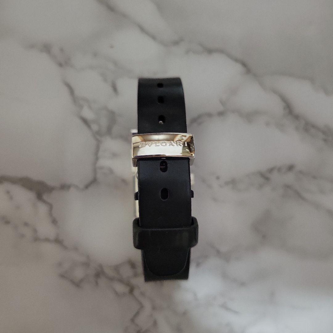 ジャンク品 BVLGARI レッタンゴロ アナログ腕時計