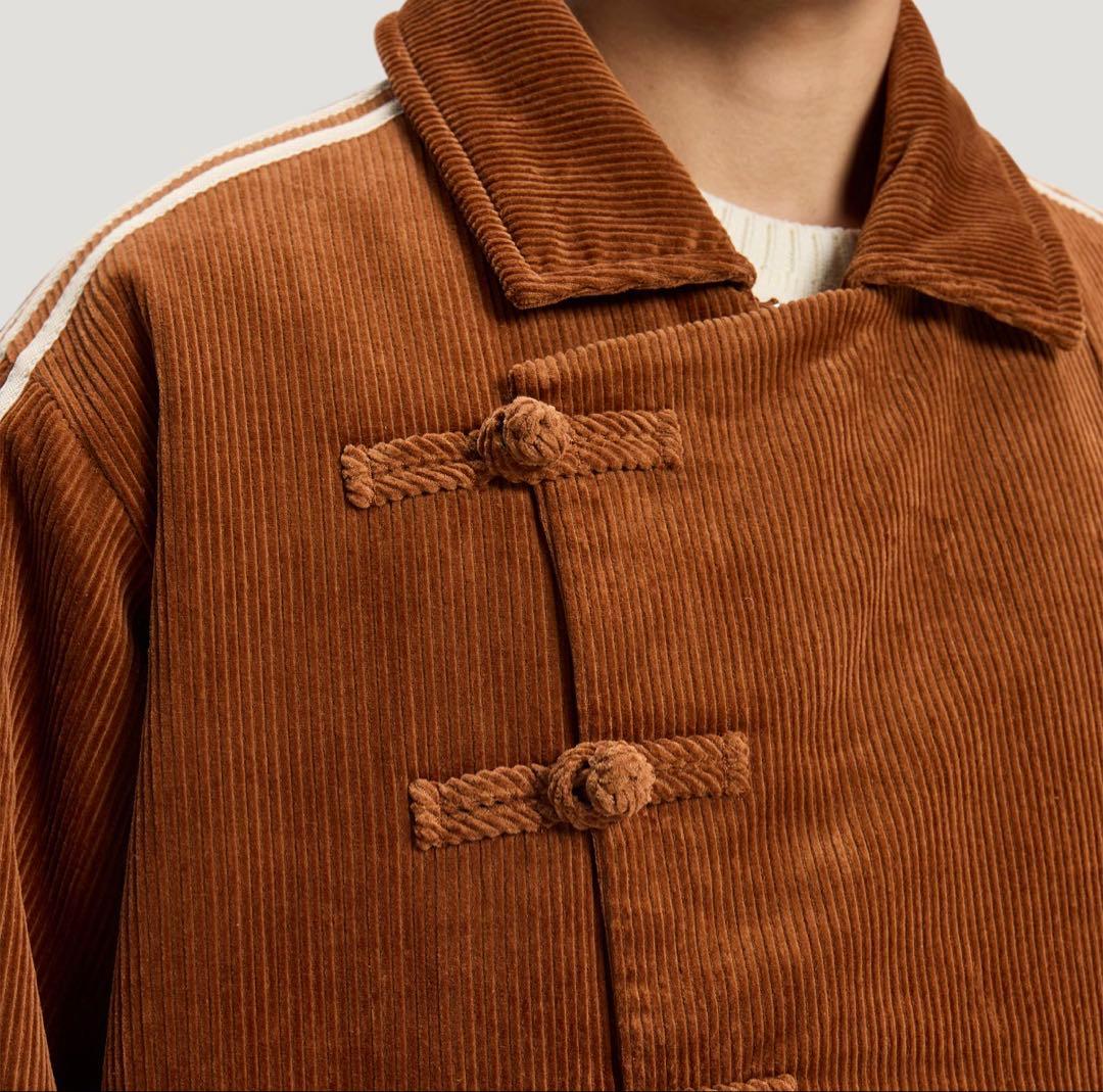 海外限定M Adidas New YearコーデュロイジャケットKQ5135