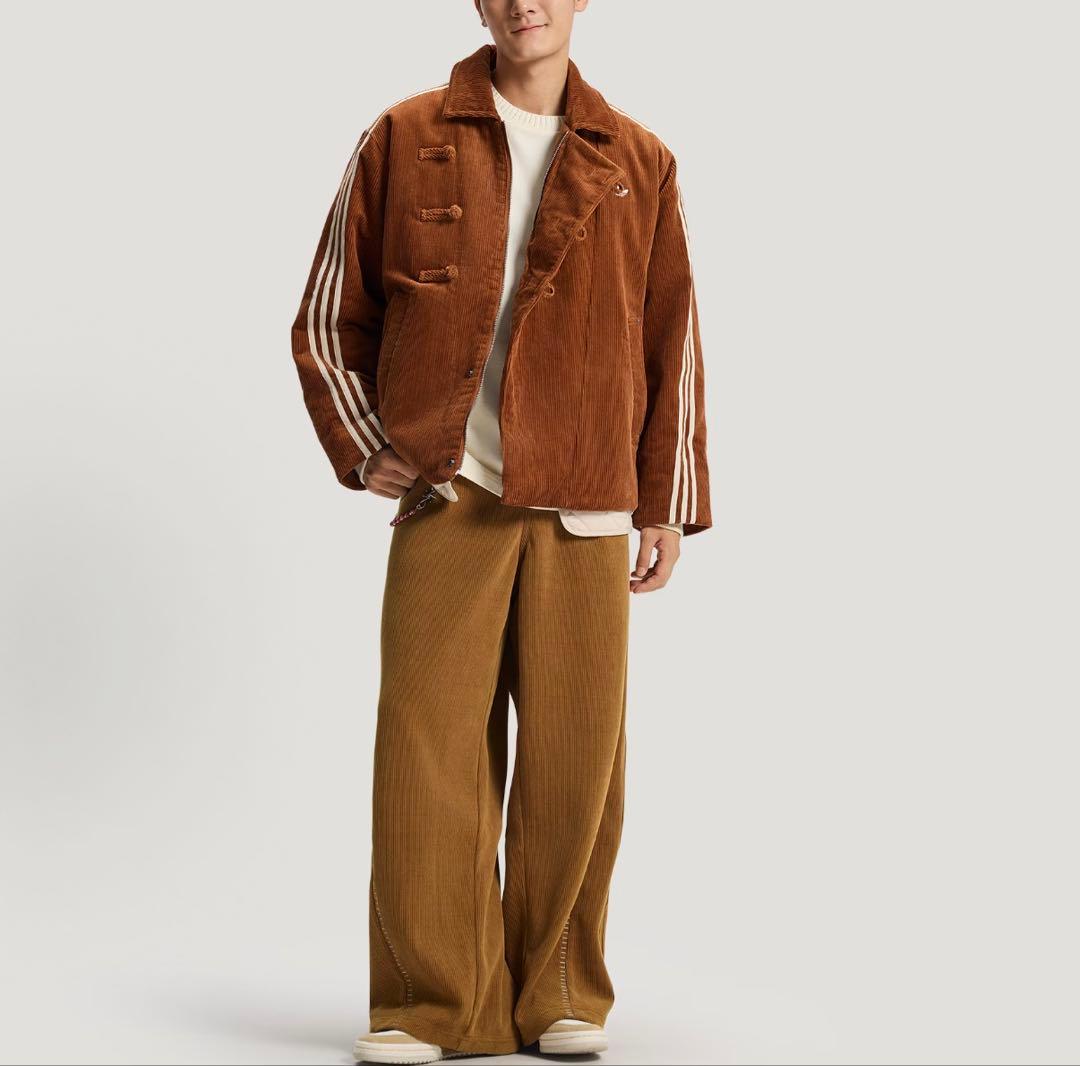 海外限定M Adidas New YearコーデュロイジャケットKQ5135