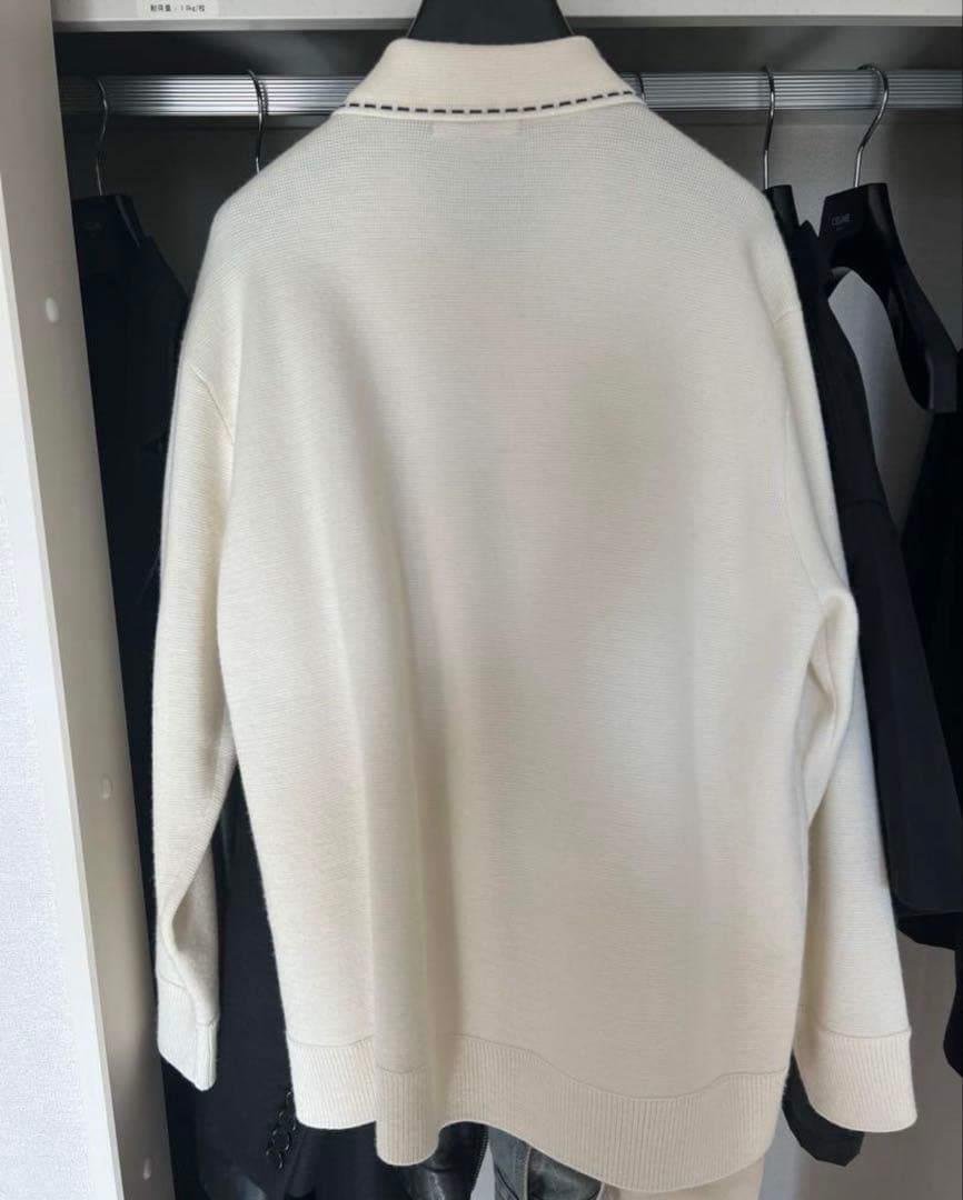 登坂広臣着用 Supreme contrast stitch button up