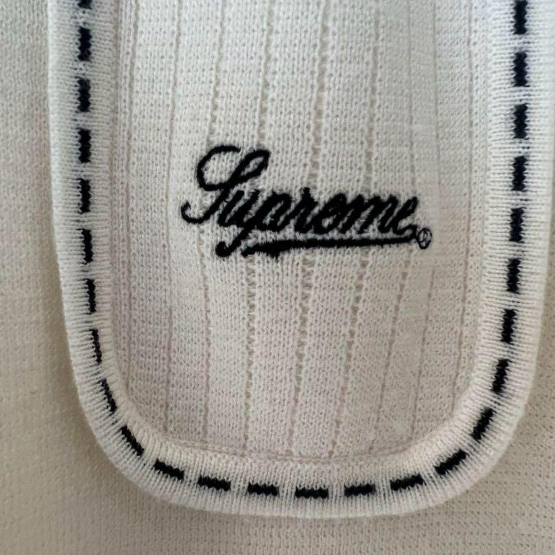 登坂広臣着用 Supreme contrast stitch button up