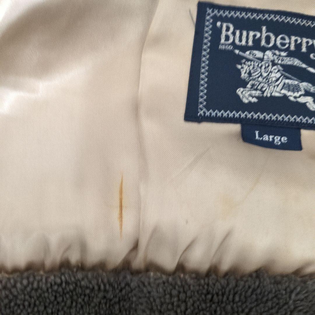 ✨希少✨ バーバリー ラムウール100% ボアギャングコート ヴィンテージ L