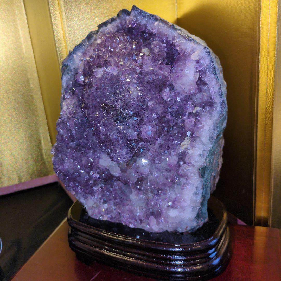 アメジストクラスター 5.2kg 21cm 天然石 パワーストーン 原石 自然石