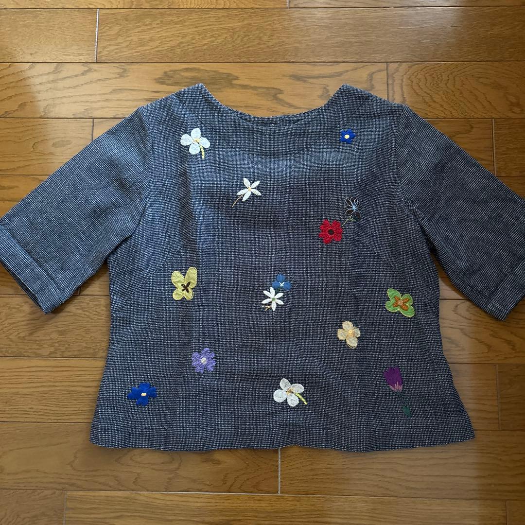 45rブラウス半袖