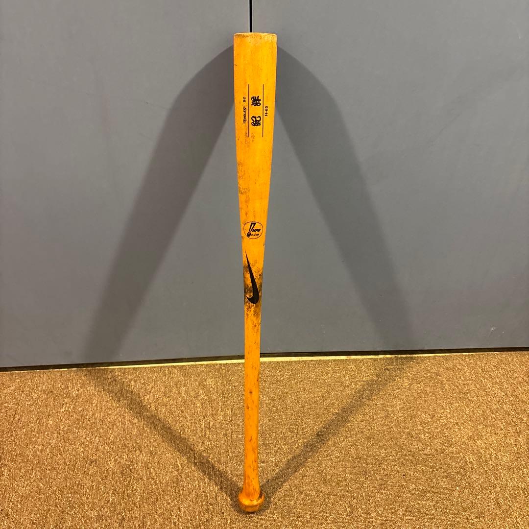 ペ*ン様 EAGLES 99 硬式野球バット H-65 ナイキ木製バット 中村紀