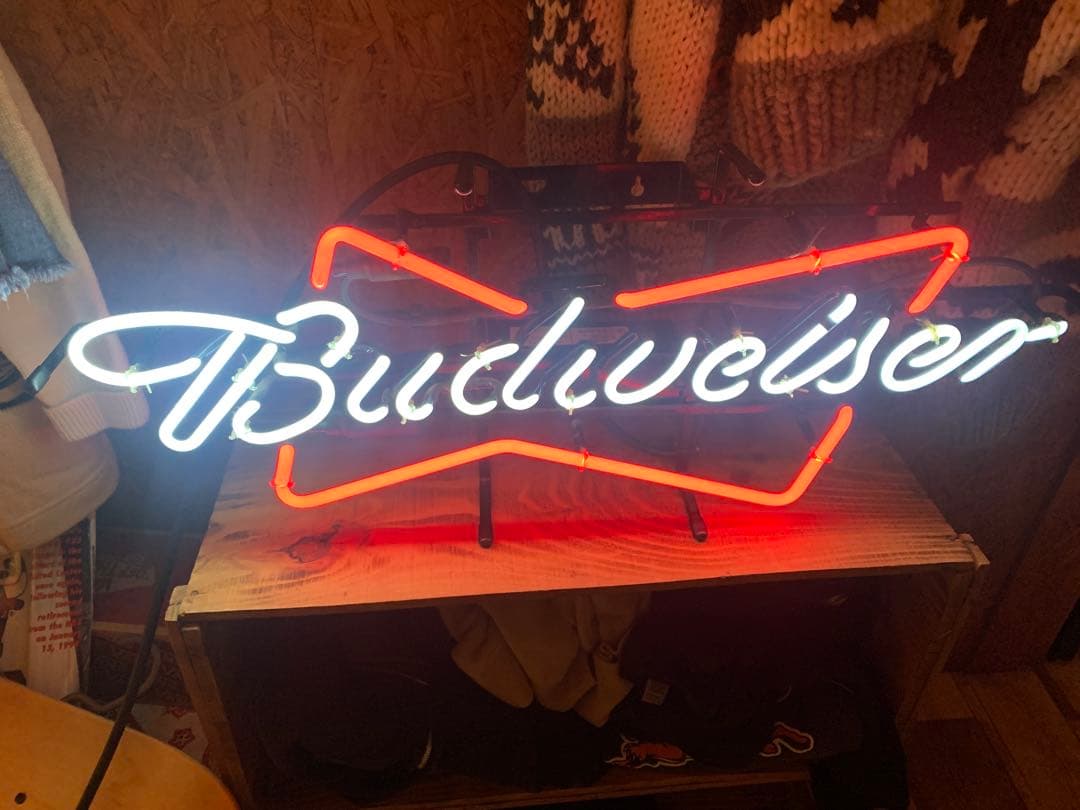 【77⭐︎さん専用】Budweiser ネオン看板