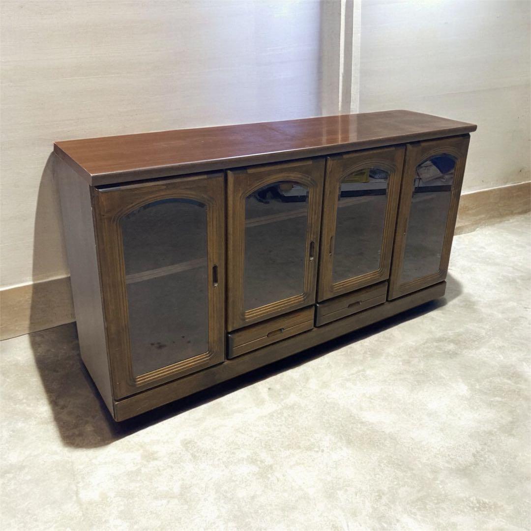 ミ*キ様 木製キッチンボード　食器戸棚　キャビネット