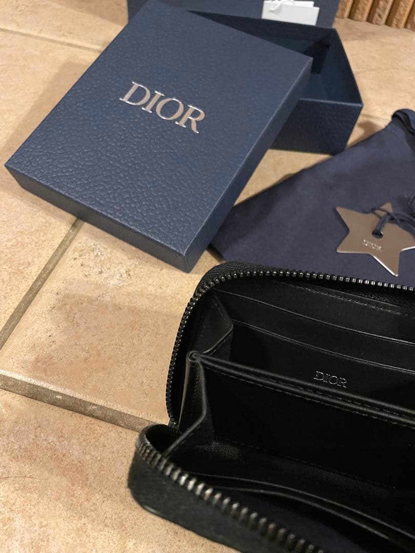 Dior メンズ　ジップケース　ウォレット　新品同様