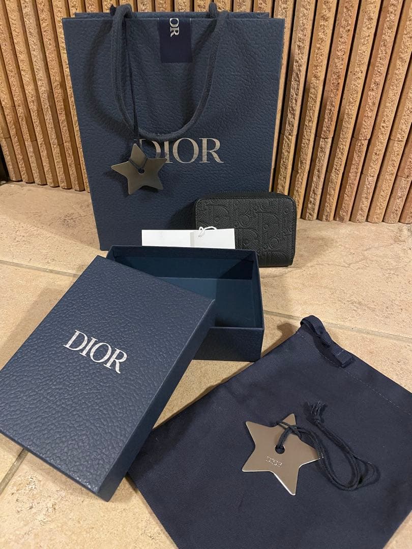 Dior メンズ　ジップケース　ウォレット　新品同様