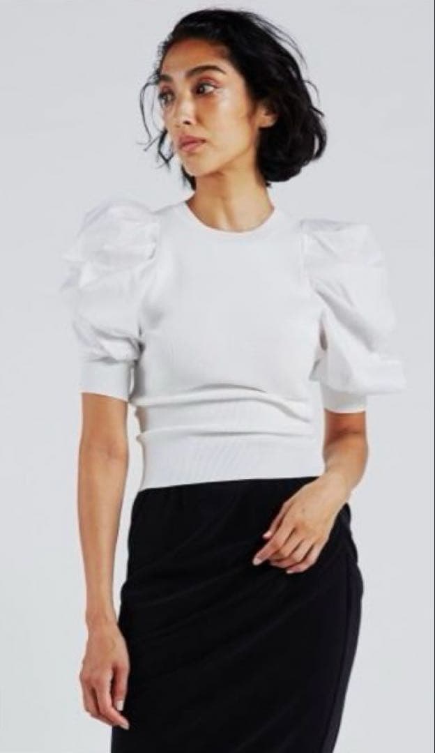 新品　ダブルスタンダード　パワーショルダーニット