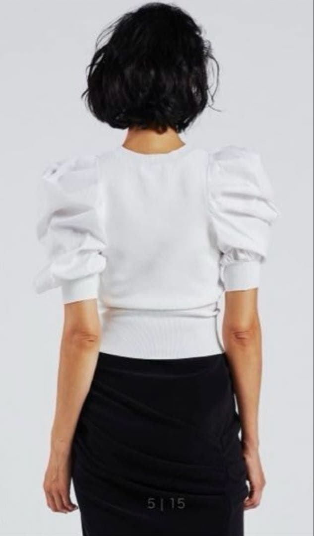 新品　ダブルスタンダード　パワーショルダーニット