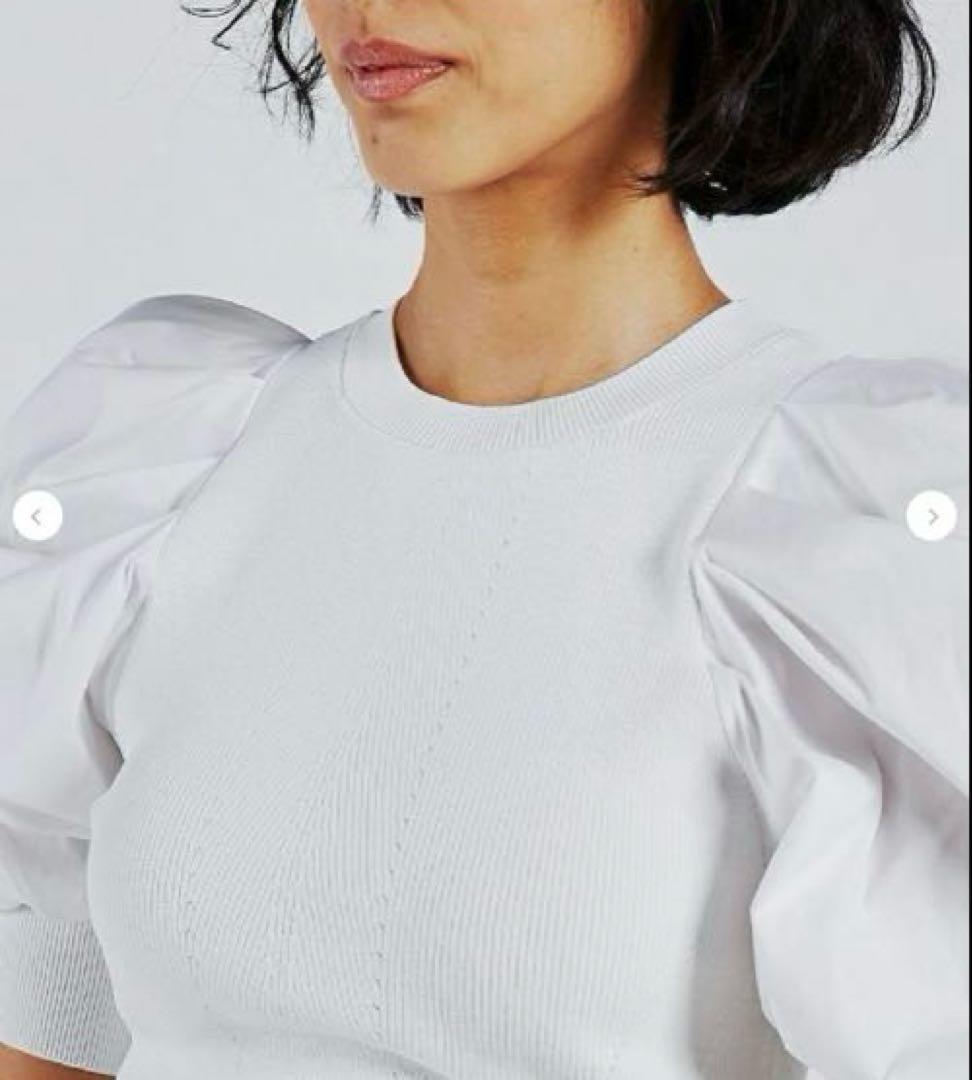 新品　ダブルスタンダード　パワーショルダーニット