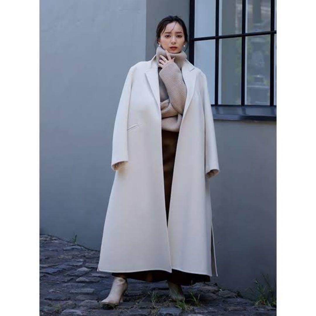 anuans リバーロングチェスターコート