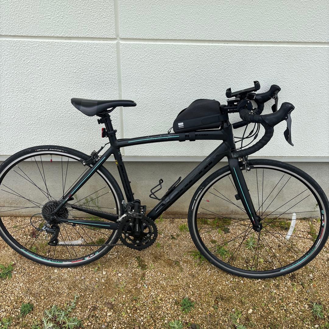 うえしゃま 手渡し限定bianchi ビアンキ　黒 ロードバイク