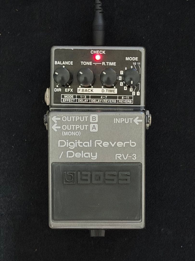 ギター BOSS RV-3 Digital Reverb / Delay