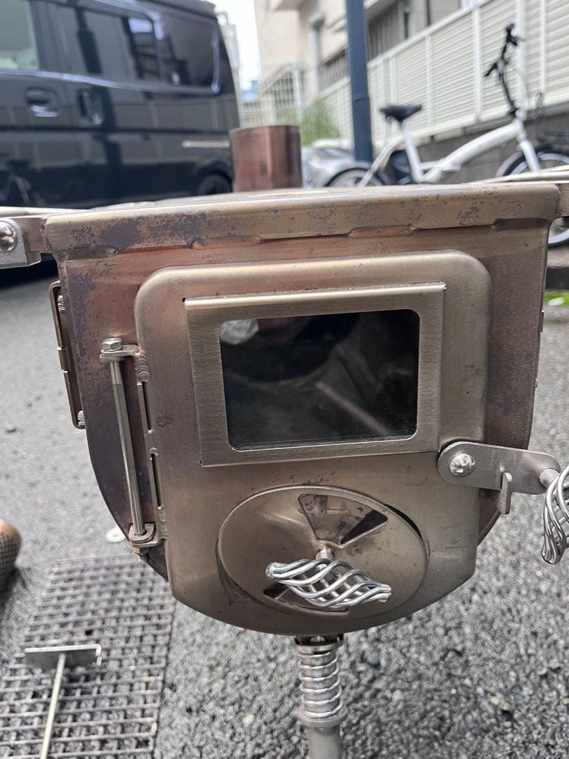 テンマクデザイン ウッドストーブ サイドヴューＭサイズ