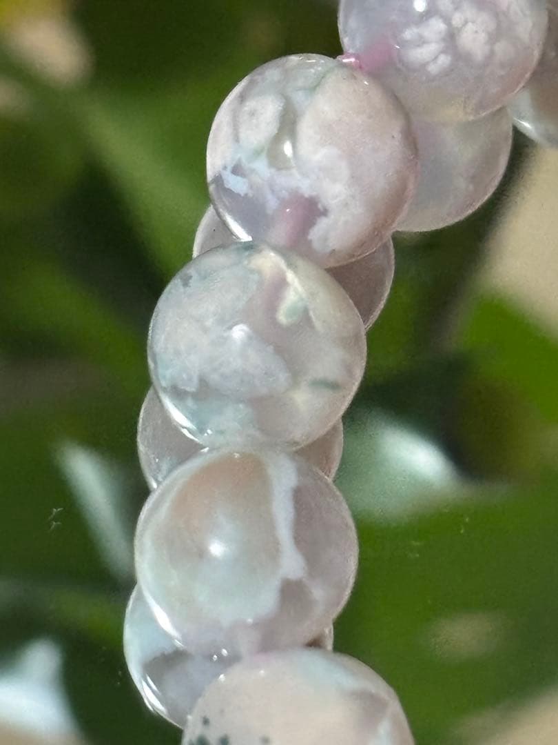 グリーン桜メノウ☆桜瑪瑙