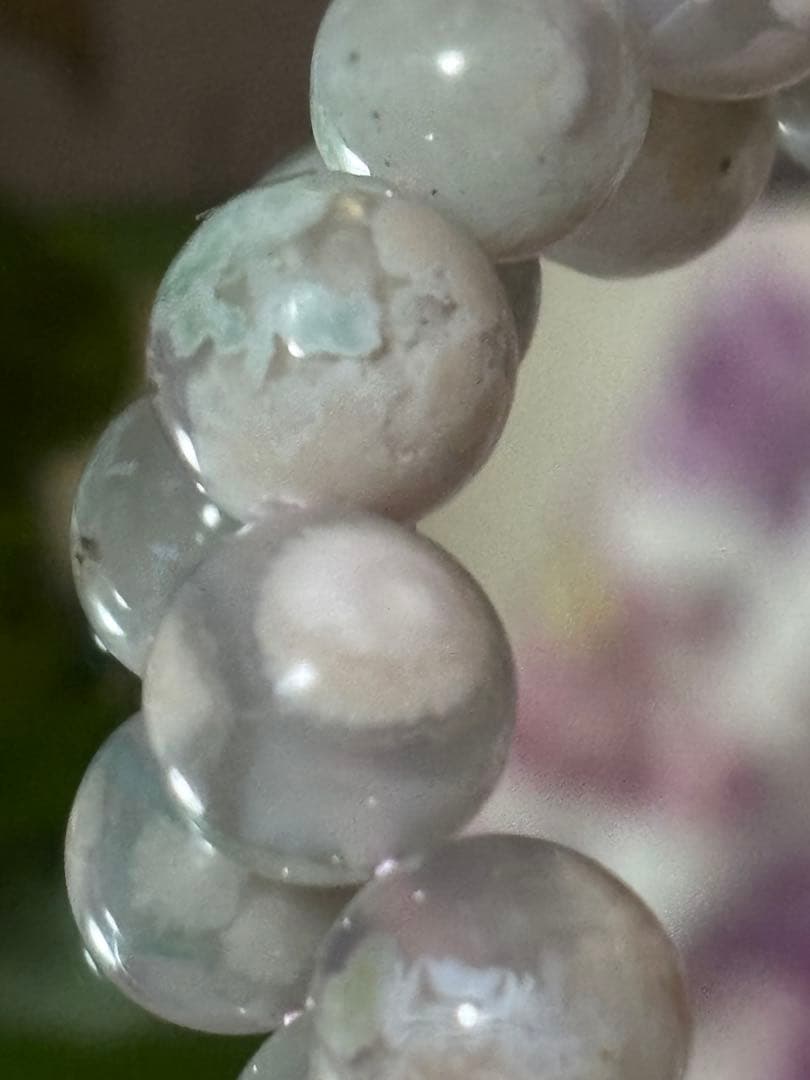 グリーン桜メノウ☆桜瑪瑙