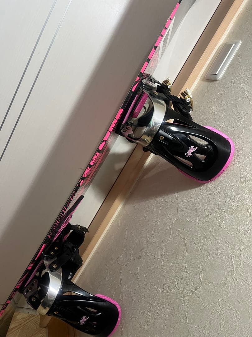 高身長女性！BURTONステッカー付き！ZUMA 150cm バインセット