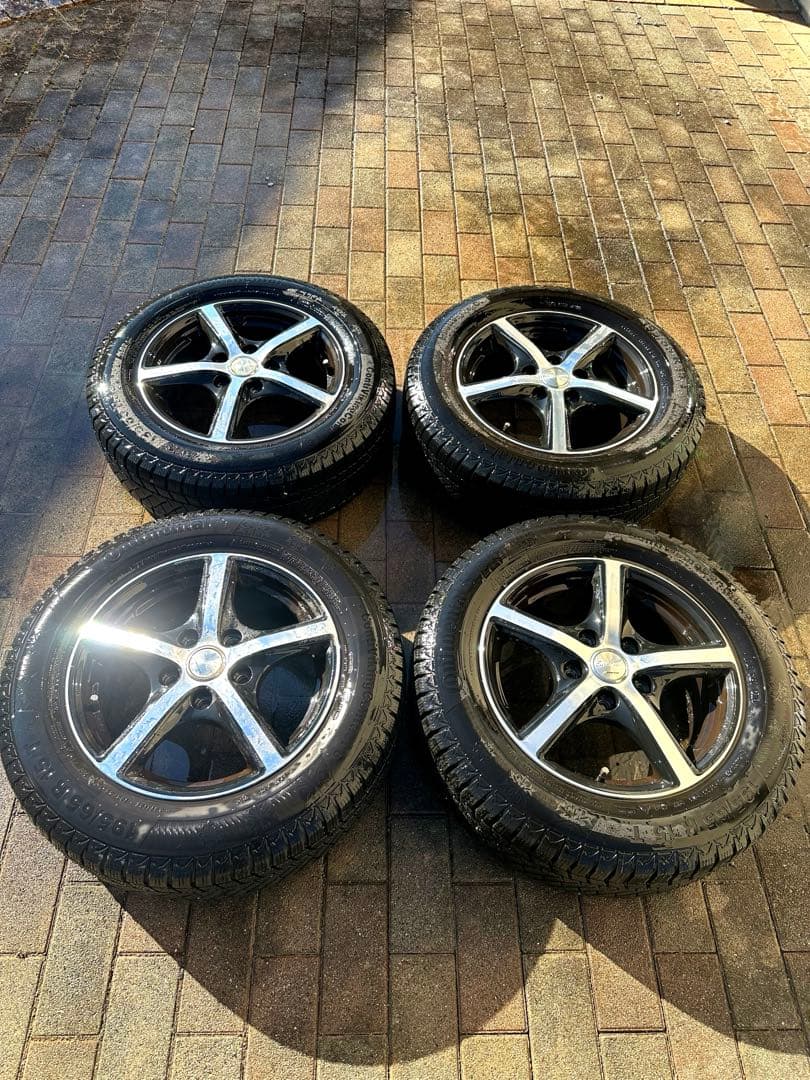 Continental スタッドレスタイヤ ホイール 195/65R15 美品