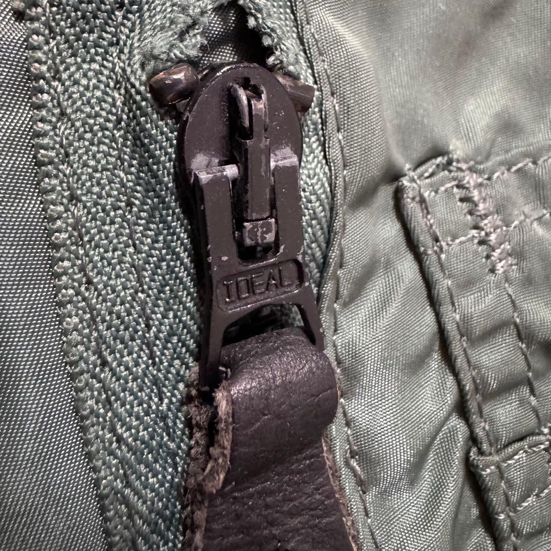 【50s 復刻】90s alpha フライトジャケット L-2B 黒タグ　USA