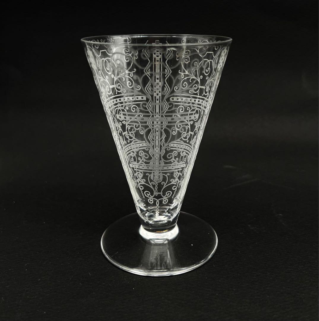 希少 バカラ リド アンティーク ワイングラスBaccarat Lido