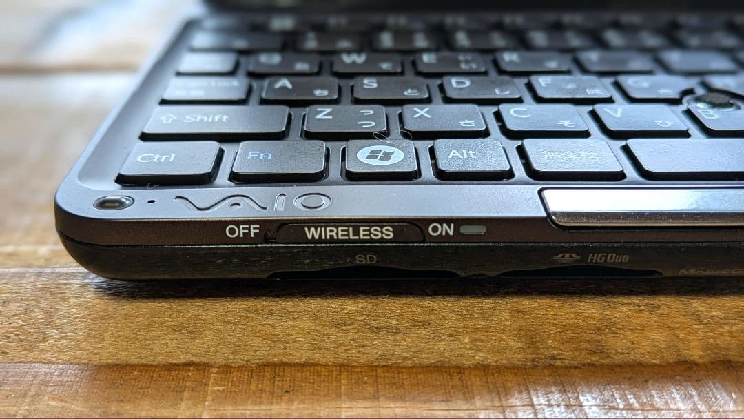 そ*】様 【希少美品】Sony VAIO typeP VGN-P61S オニキス