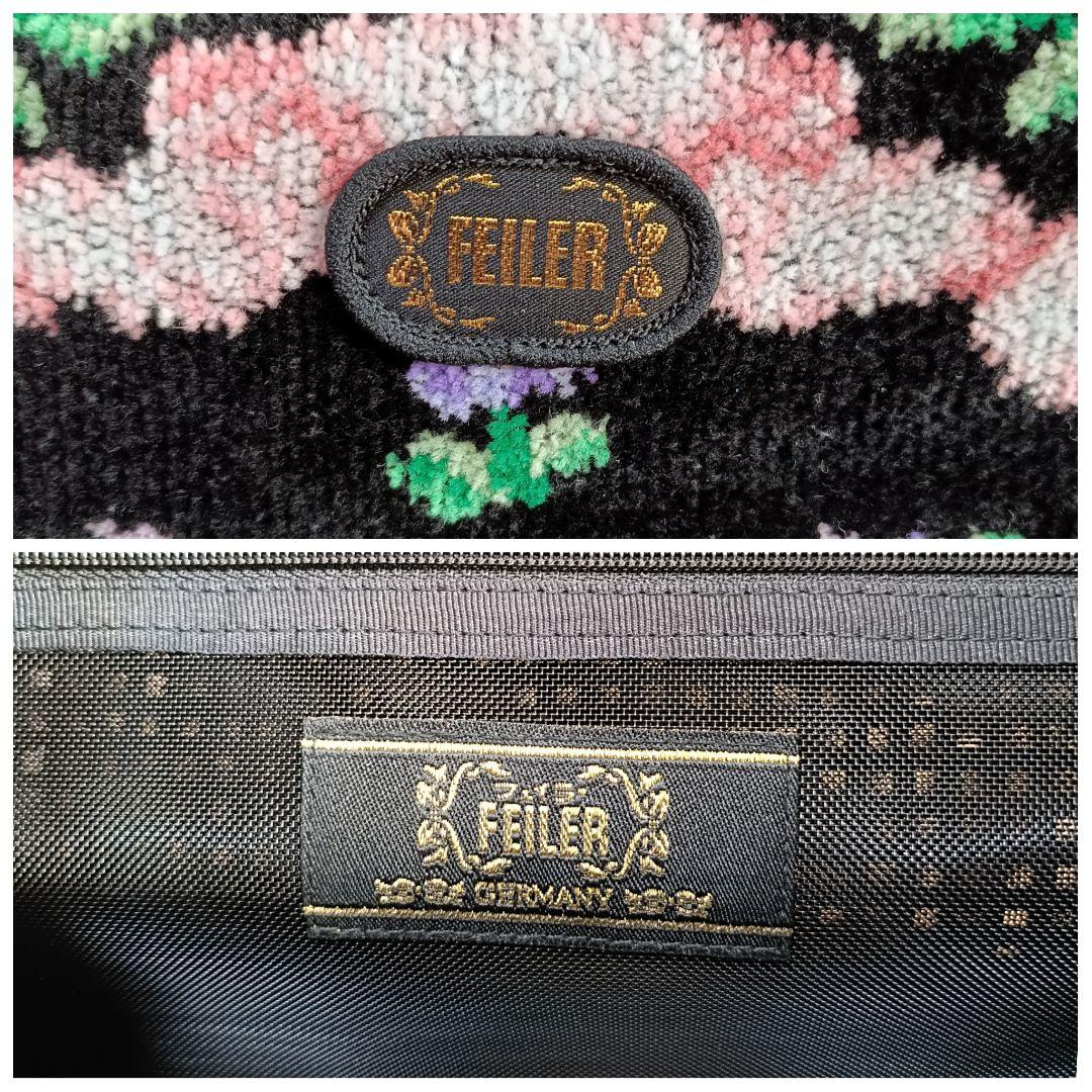 未使用 フェイラー FEILER トートバッグ シュニール織り