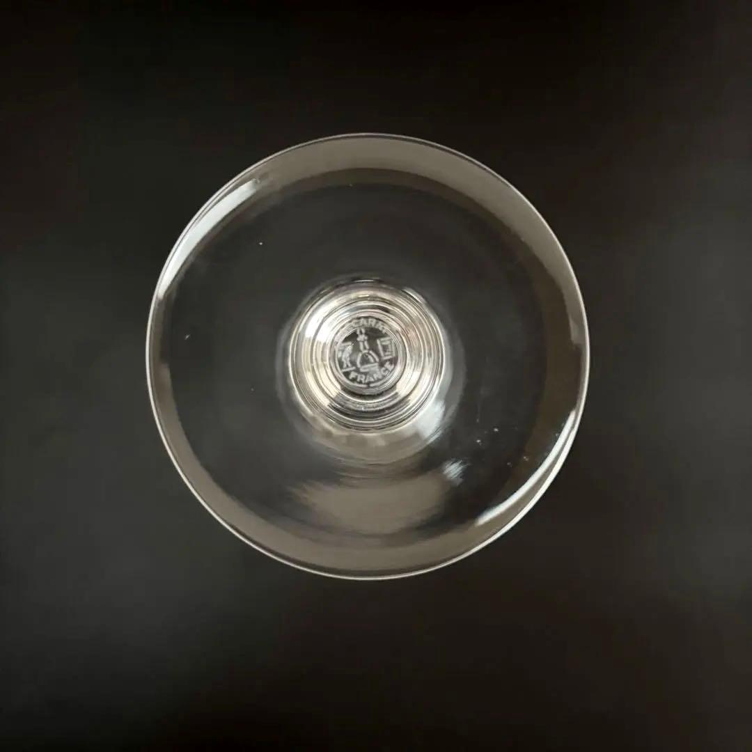 【美品】【バカラ】 パルメ 不死鳥 エッチング シャンパンフルート グラス