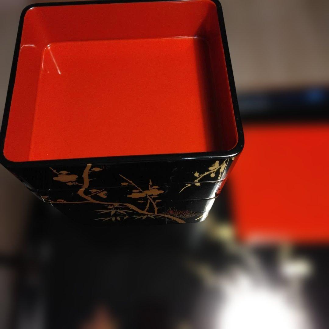 御屠蘇器重箱セット　越前塗り