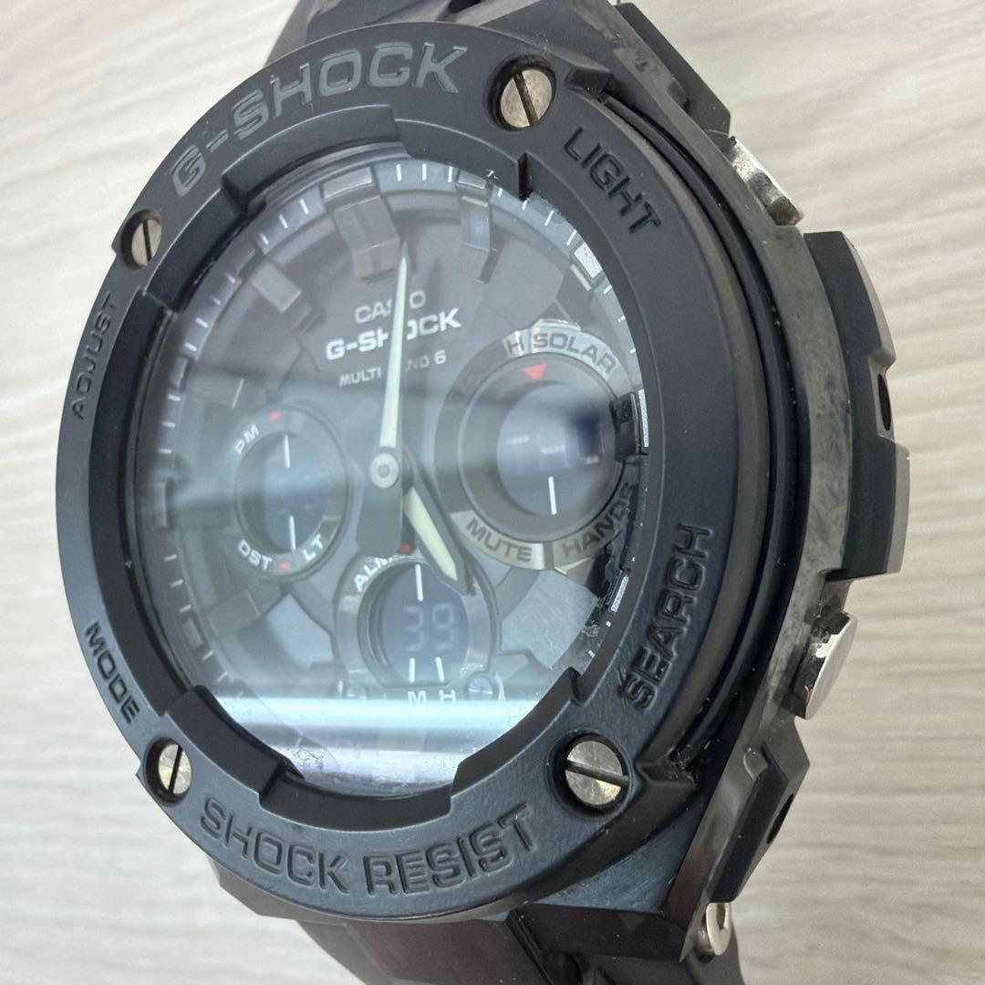 G-SHOCK ブラック GST-W100G ソーラー