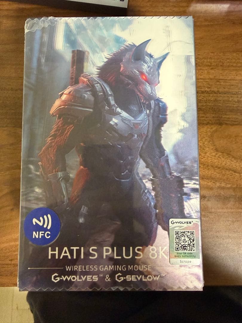 G-Wolves Hati S Plus 8K ワイヤレスゲーミングマウス 本体