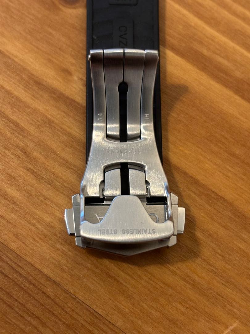 オメガ シーマスターダイバー300M フォールディングクラスプ ラバー黒Sサイズ