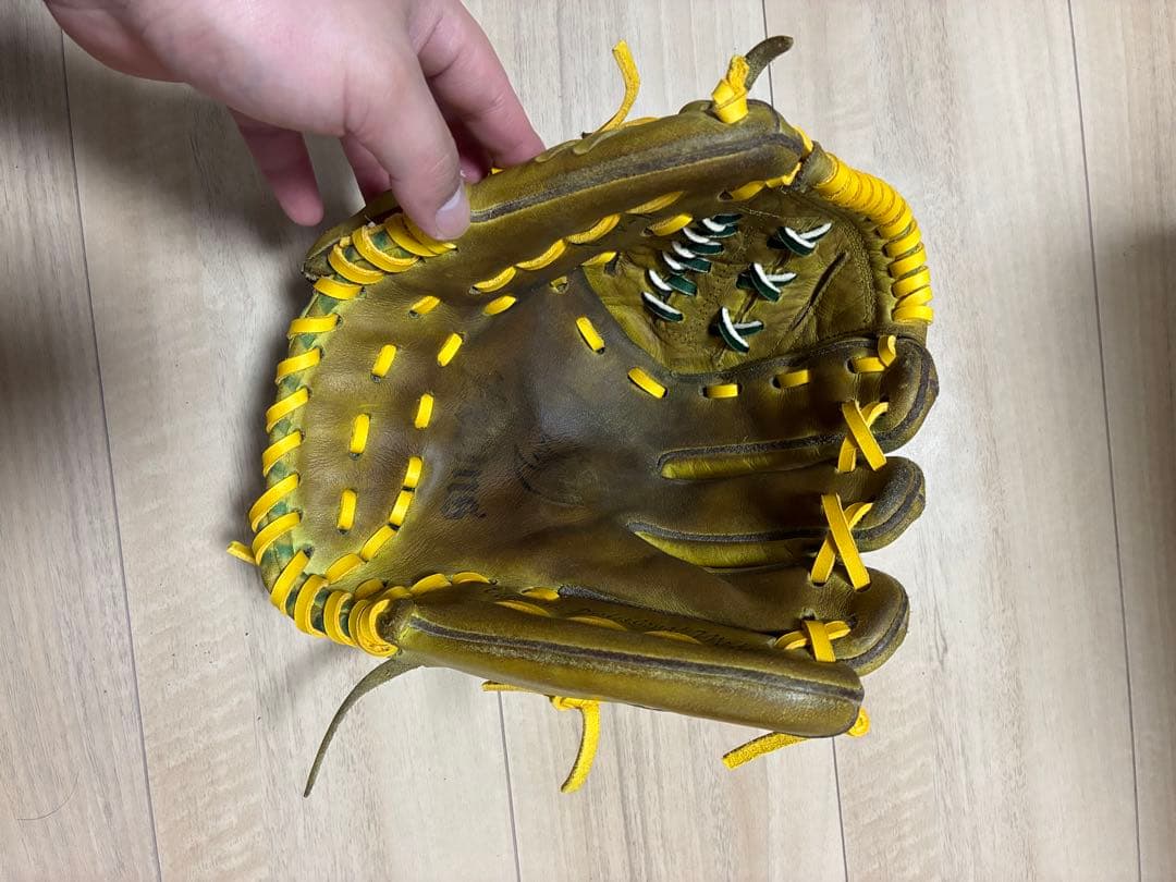 Zeems ジームス 軟式グローブ 紐交換済み 即戦力 中古 ※値下げ交渉可